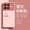 The new Redmi k70 phone case with a simple and elegant design, the smiling face k60Pro, the large window with a high-end feel, and the internet-famous k40P details Picture